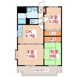 グレイスの物件間取画像